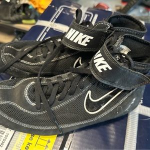 Nike wrestling shoes. Practically new, only tried on